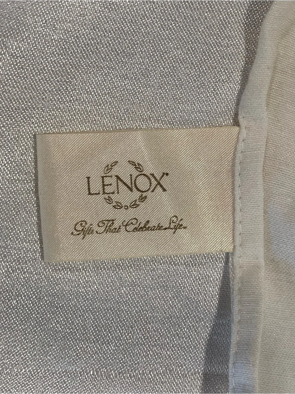 Lenox oval tablecloth